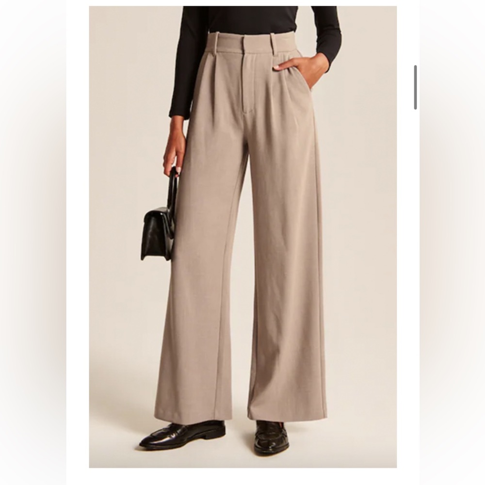 Abercrombie wide leg pants